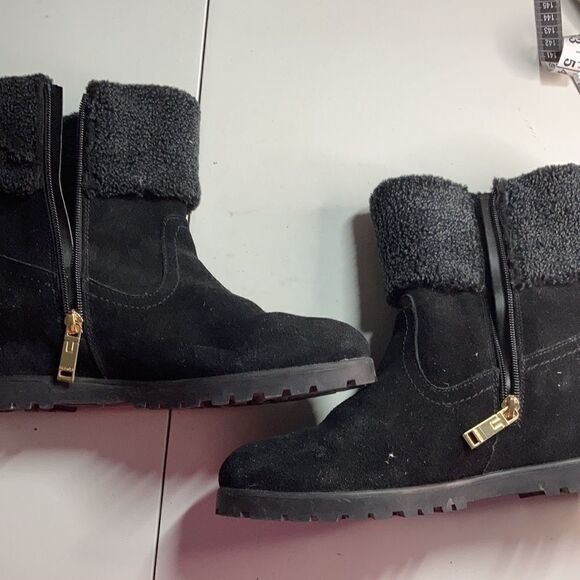 TOMMY HILFIGER,Women’sBoots,Black Suede 9M‎ - Picture 10 of 12